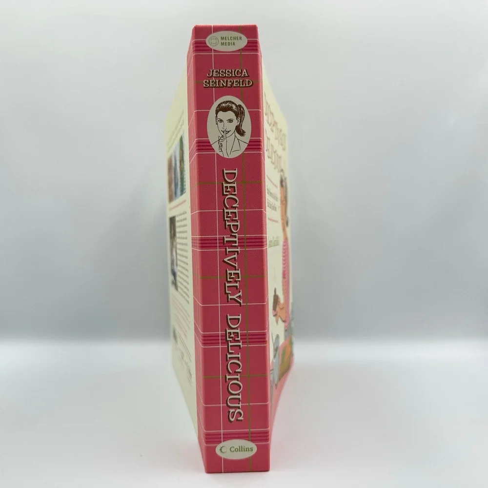 Deceptively Delicious Seinfeld 2007 Spiral Hardcover HarperCollins‎ Kids Cooking